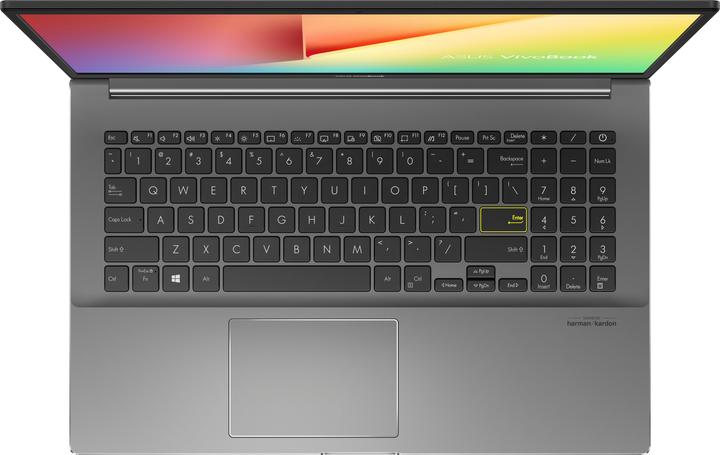Produktbild ASUS VivoBook S15 S533EQ-BN182T Notebook (15.6 Zoll) Intel® Core™ i7 Prozessoren der 11. Generation (15.60", Intel Core i7-1165G7, 8 GB, 512 GB)