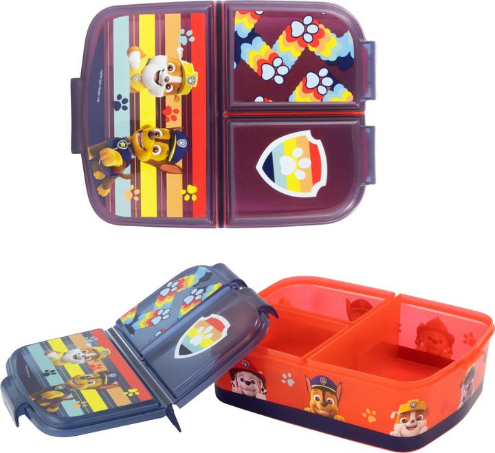 Produktbild Magni Brotdose Paw Patrol Junge dreigeteilt