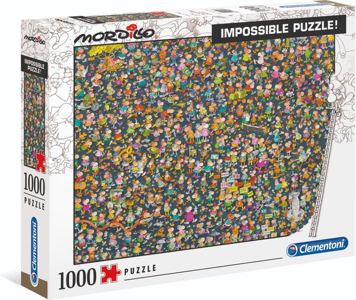 Clementoni Impossibile Mordillo (1000 pezzi)