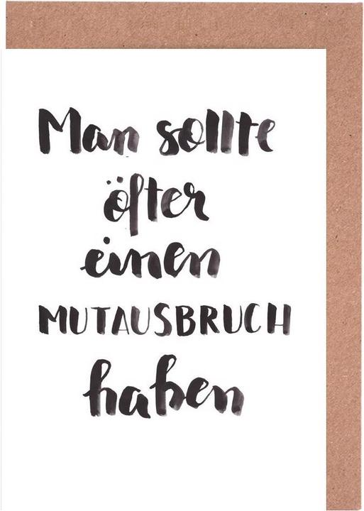 Image du produit Juniqe Mutausbruch - Citations et slogans (15 pcs)