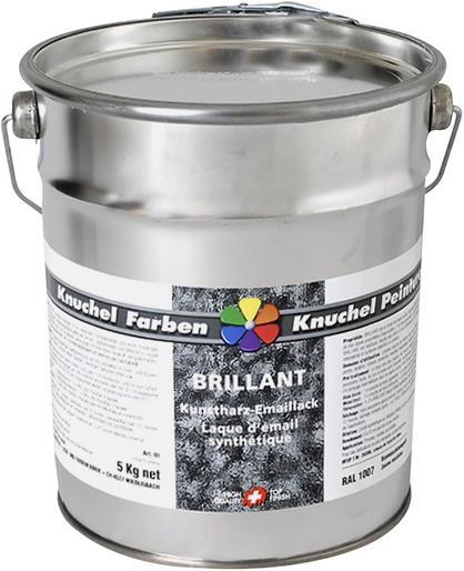 Immagine prodotto Knuchel Smalto in resina sintetica Brilliant (Bianco segnale, 5 l)
