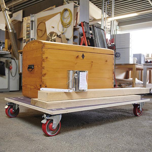 Actual product image Wagner System Professional transport dolly, MM 1349, LxW 1200 x 800 mm, max. load 1000 kg. (1000 kg)