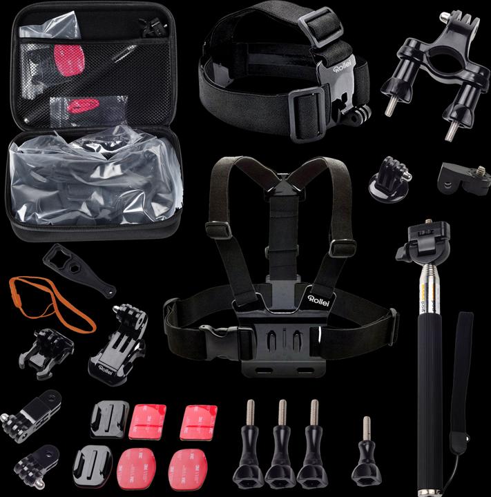Immagine prodotto Rollei Set di montaggio per Actioncam all'aperto (Universale)