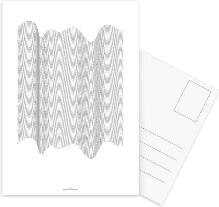 Actual product image Juniqe Waves - Abstract & Geometric (15 pcs.)