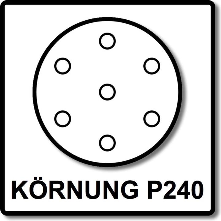 Actual product image Festool STF D150/48 Disques abrasifs Granat P240 150 mm - pour RO 150, ES 150, ETS 150, ETS EC 150 (P240)