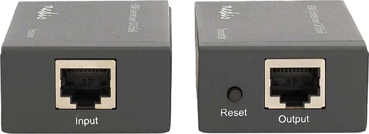 Immagine prodotto Nedis Estensore HDMI T su CAT6 fino a 60,0 m 1080p 1,65 Gbps Metallo Antracite (1 m, HDMI)