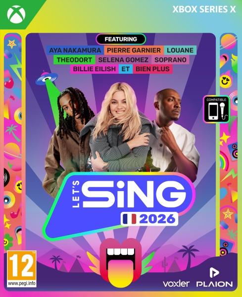 Produktbild Plaion Let's Sing 2026 French Version (Xbox Series X, FR)