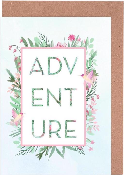 Immagine prodotto Juniqe Hummingbird Adventure - Tipografia e simboli (15 pz.)