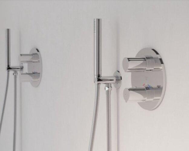Actual product image Steinberg series 100 shower / bath faucet, ready-mounted set, concealed, two consumers, 10041333