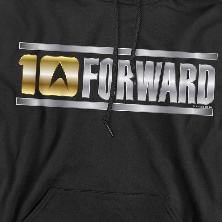 Immagine prodotto Ten Forward Felpa con Cappuccio Uomo (M)