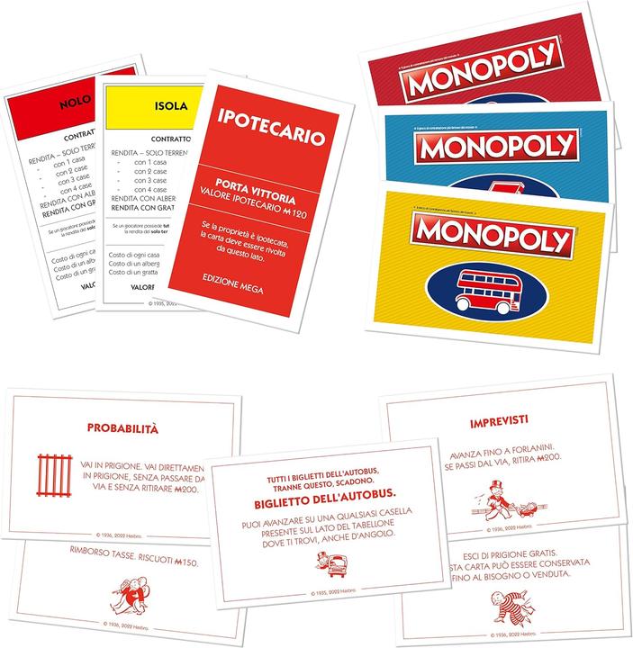 Immagine prodotto Winning Moves WM03159-ITA-6 - MONOPOLY - EDIZIONE MEGA MILANO CITTA' METROPOLITANA