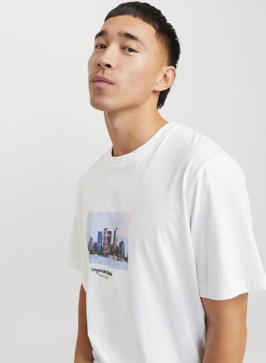 Produktbild Jack & Jones Jorvesterbro Picture Tee Ss Crew Neck Sn (S)