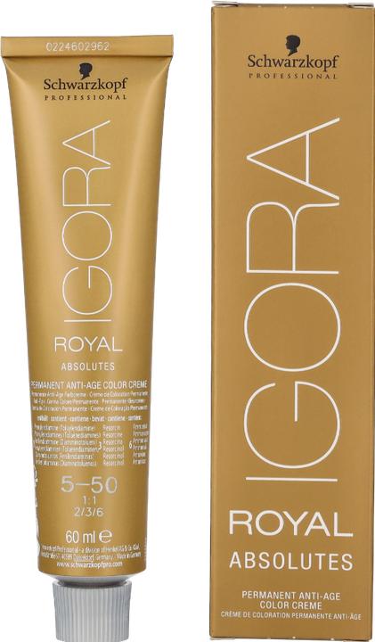 Image du produit Schwarzkopf Professional Igora Royal - 5-50 brun clair doré naturel (Or, Marron)