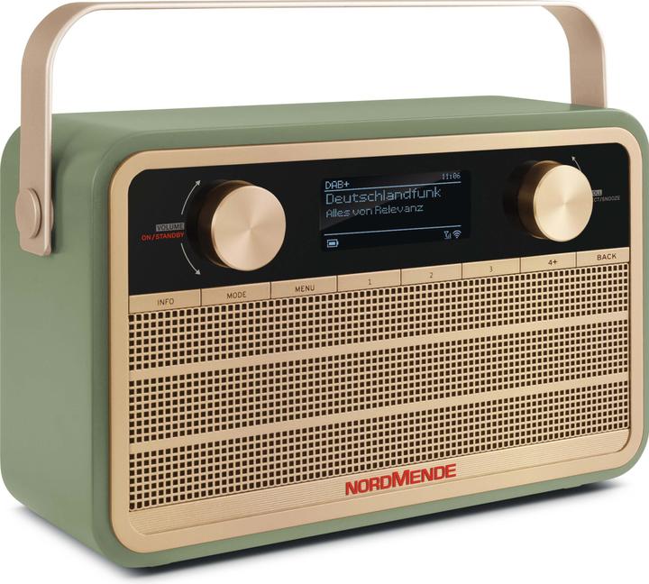 Produktbild Nordmende Transita 121 IR Grün (DAB, UKW, Bluetooth, WLAN)