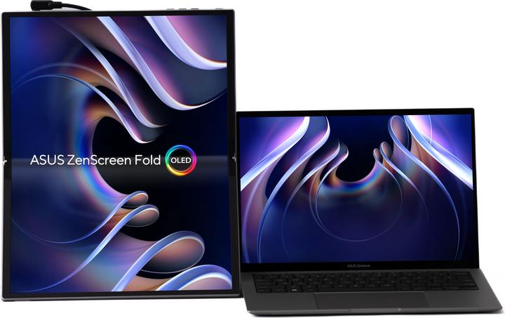 Produktbild ASUS ZenScreen Fold OLED MQ17QH (2560 x 1920 Pixel, 17.30")