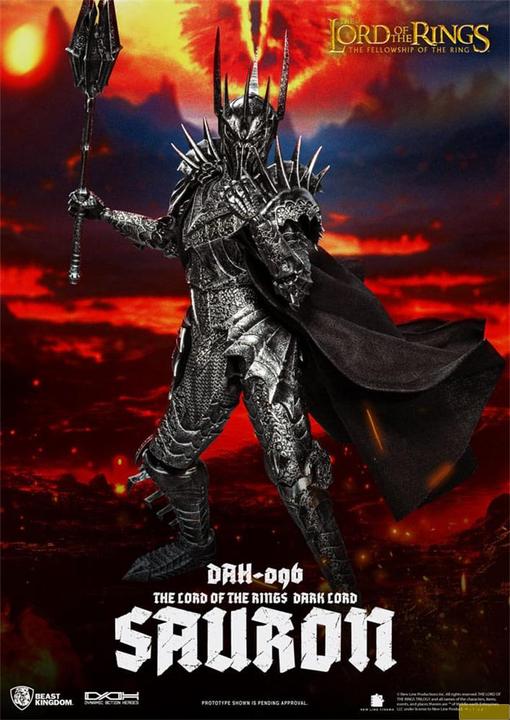 Actual product image Beast Kingdom Lord of the Rings Dynamic 8ction Heroes Action Figure 1/9 Sauron 29 cm