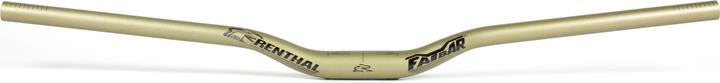 Actual product image Renthal V3 Fatbar Riser Handlebar, 31.8, 800x30mm, gold (31.80 mm)