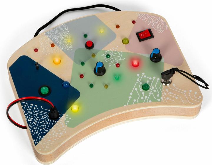 Produktbild small foot Motorikbrett LED Licht und Schalter