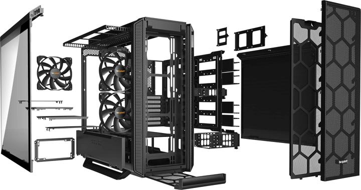 Actual product image be quiet! Silent Base 802 Window (ATX, mATX, Mini-ITX)