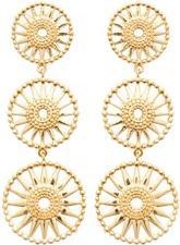Image du produit Lara Boucles D'Oreilles Plaque Or (Matériel)