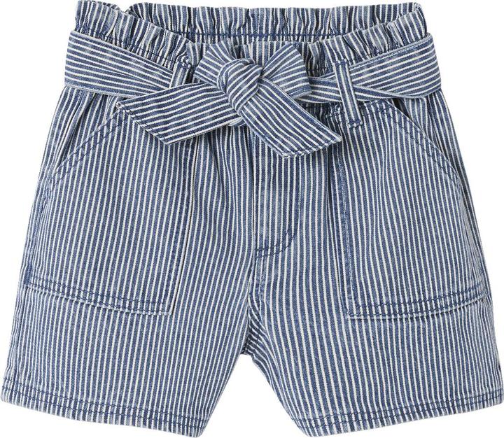 Actual product image Vertbaudet Mädchen Paperbag-Shorts mit Streifen (146)