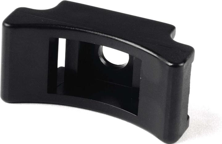 Actual product image HellermannTyton LKCSF1-PA66-BK(100) Mounting base 40x19mm black 151-27202 (Fixing loops, 40 mm, 1 pcs.)