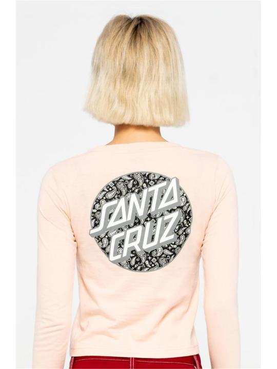 Actual product image Santa Cruz Screaming Paisley Dot Longsleeve (M)