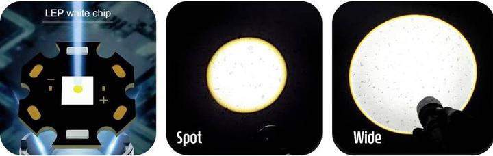 Produktbild XCell Lep-Taschenlampe Lunalux (17.50 cm, 1000 lm)