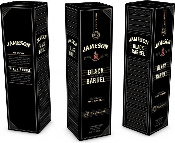 Produktbild Jameson Black Barrel (Blended Malt Whisky, Irish Whiskey, 1 x 70 cl)