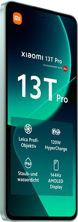 Immagine prodotto Xiaomi 13T Pro (512 GB, verde prato, 6.67", Doppia SIM, 50 Mpx, 5G)