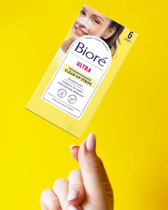 Image du produit Bioré Strips Clear-Up ultra-nettoyants en profondeur à l'hamamélis (Chiffons de nettoyage)