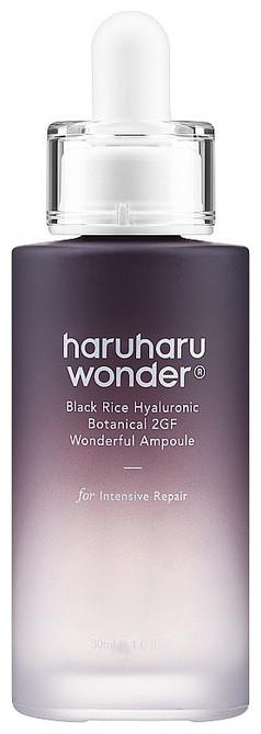 Haruharu Wonder Black Rice Botanical 2GF Ampoule 1 fl.oz 30ml Facial Serum EGF Anti-Aging Wrinkle Ca (30 ml)
