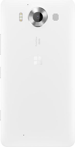 Actual product image Microsoft Lumia 950 (32 GB, White, 5.20", Dual SIM, 20 Mpx, 4G)