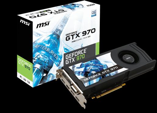 Actual product image MSI Gtx 970 Oc (4 GB)