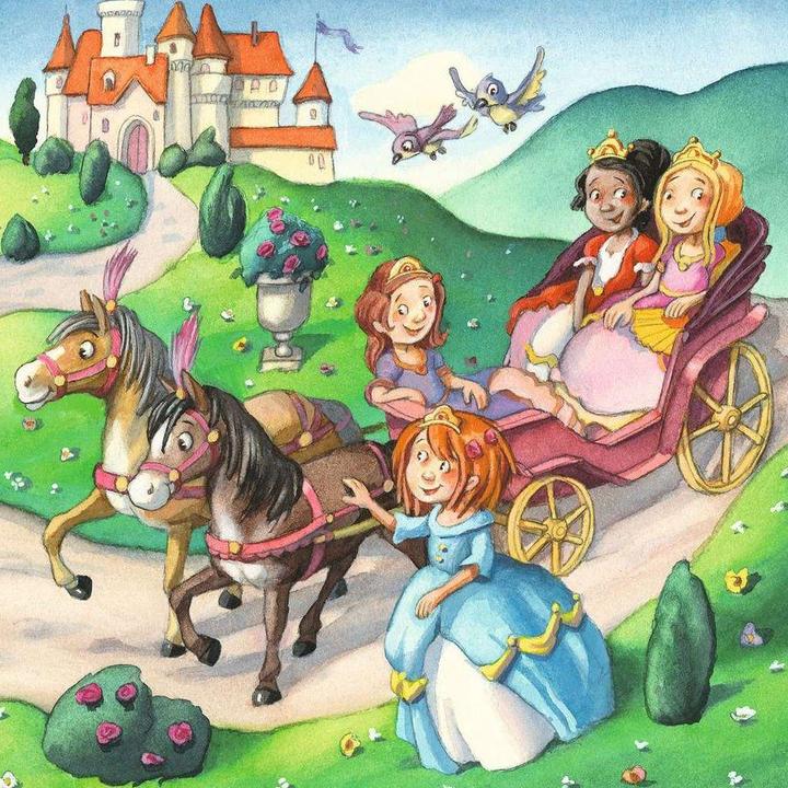 Produktbild Ravensburger Kinderpuzzle - Kleine Prinzessinnen - 3x49 Teile Puzzle für Kinder ab 5 Jahren (49 Teile)