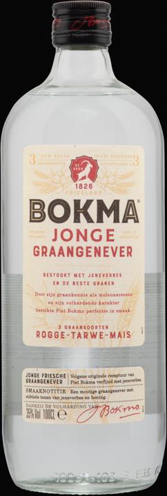 Actual product image Bokma Jonge Jenever Graangenever (1 x 100 cl)