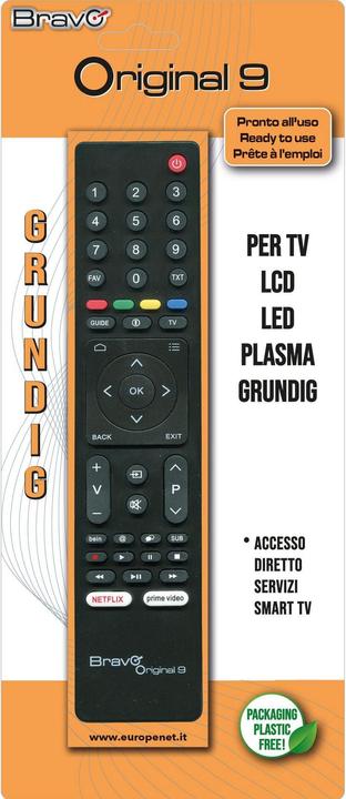Produktbild Bravo ORIGINAL 9 (GRUNDIG) (Gerätespezifische Fernbedienung, Infrarot)