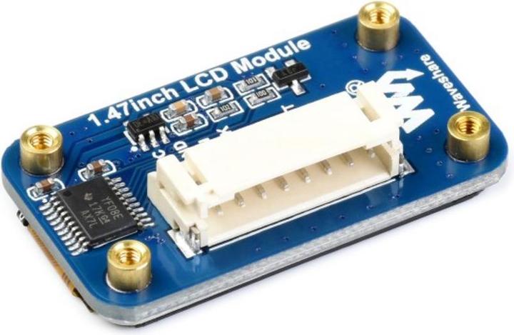 Actual product image WaveShare 172x320 1.47nch LCD display module