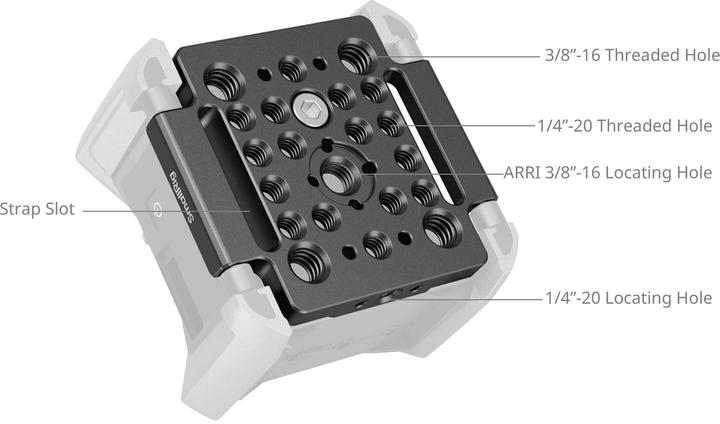 Produktbild SmallRig MD4883 Mount Plate for Zoom F3