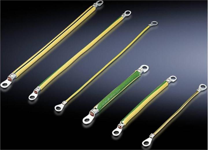 Actual product image Rittal Industry grounding straps