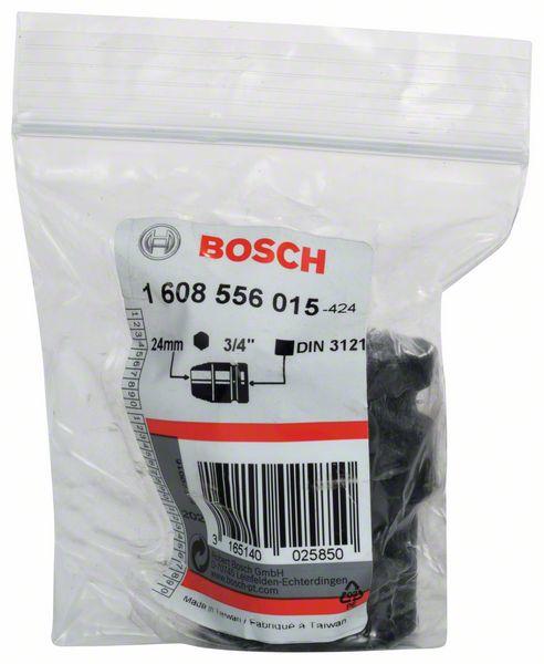 Produktbild Bosch Professional Zubehör Steckschlüsseleinsatz, SW 24 mm, L 50 mm, 44 mm, M16, 38,9 mm (24 mm)
