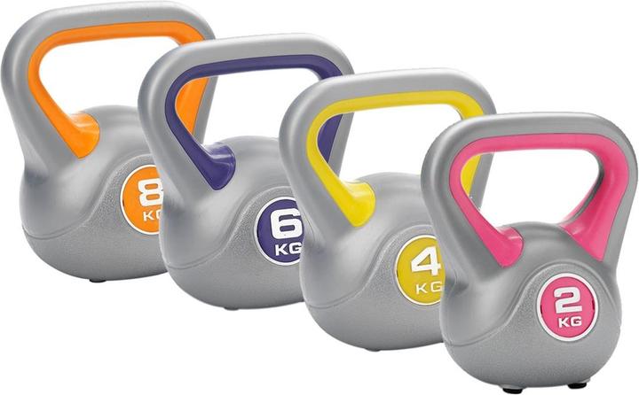 DKN Vinyl kettlebell set