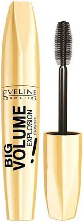 Eveline Cosmetics Big Volume Mascara pour un volume maximal des cils 11ml (Noir intense)