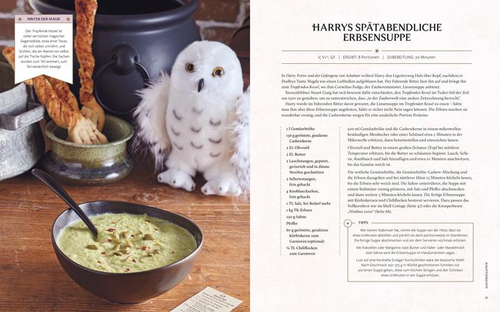 Produktbild Panini Harry Potter: Das offizielle Kochbuch der Zauberwelt: Magische Gerichte von Hogwarts bis New York (Deutsch, Jody Revenson, Elena P. Craig, Daniela Schmid, 2024)