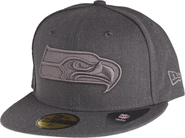 New Era 59Fifty Cap - GRAPHITE Seattle Seahawks grau - 6 7/8 (6 7/8)