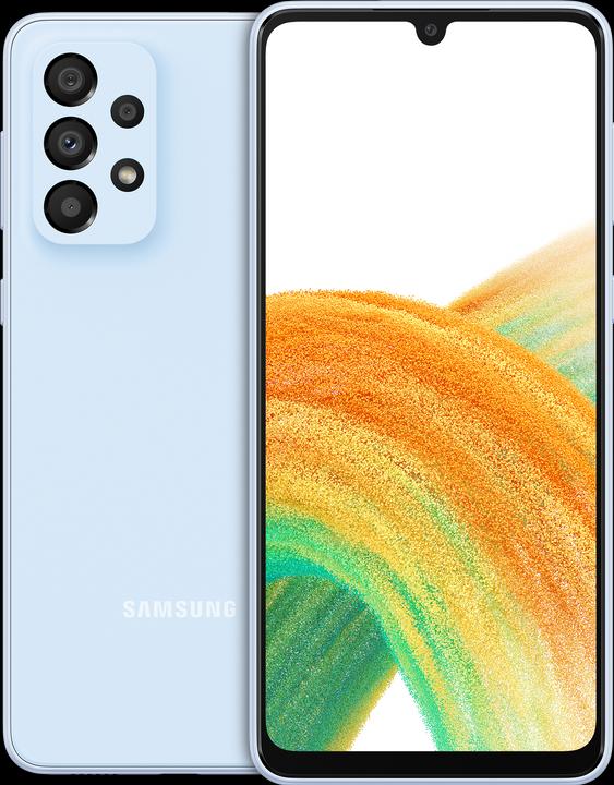 Image du produit Samsung Galaxy A33 5G (128 Go, Bleu génial, 6.40", Double SIM, 48 Mpx, 5G)
