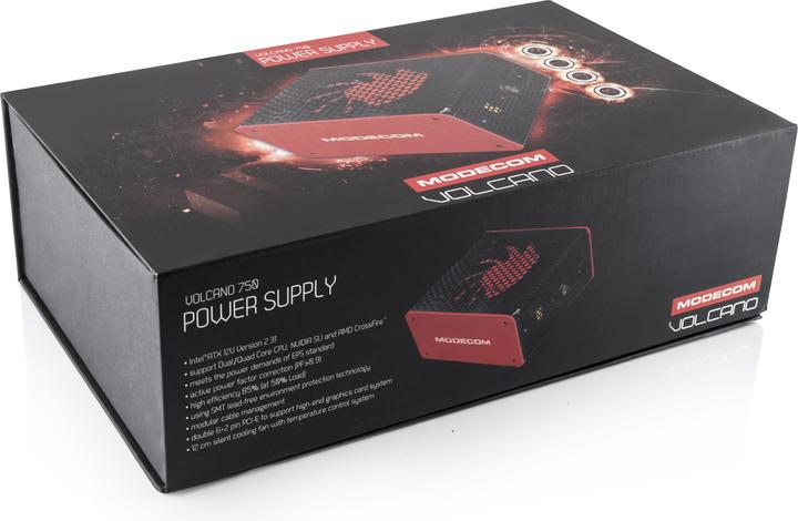 Actual product image Modecom Power Supply 750 Bronze (750 W)
