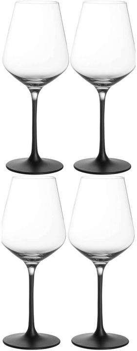 Villeroy & Boch Manufacture Rock (38 cl, 4 Gläser, Weissweingläser)