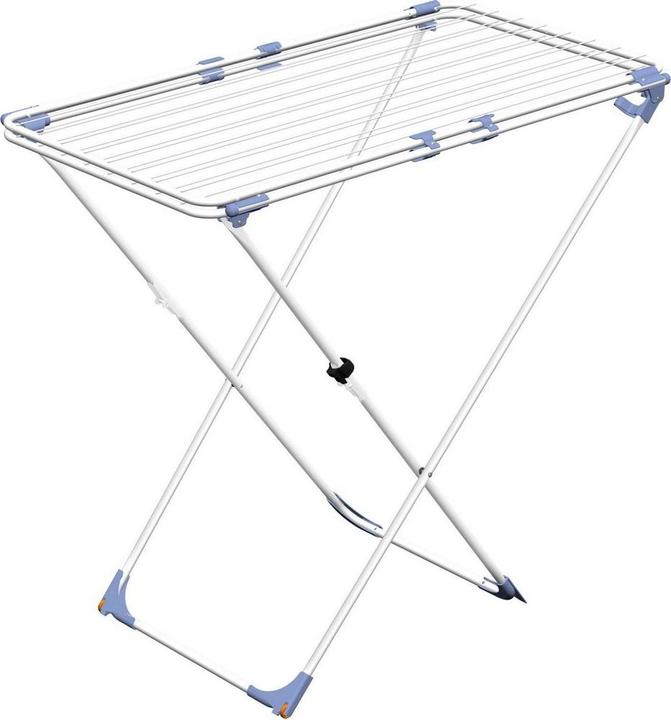 Actual product image Lumarko Clothes horse Gimi Duo Stainless steel 209 x 60 x 97 cm White Extendable