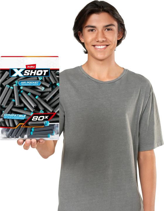 Produktbild Xshot X-SHOT-EXCEL-DART REFILL (80 PCS),S1,FOI